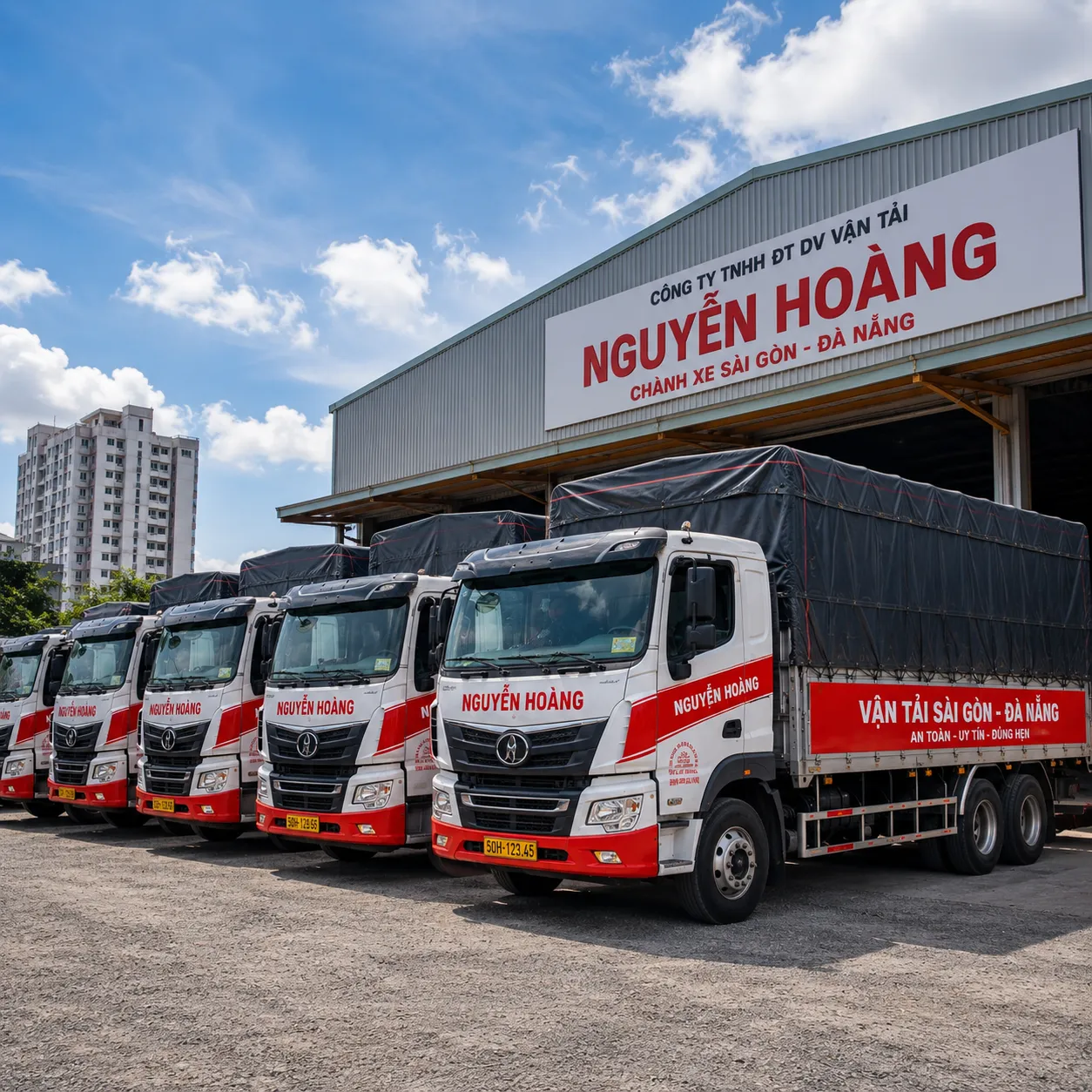 Đội xe vận tải Nguyễn Hoàng
